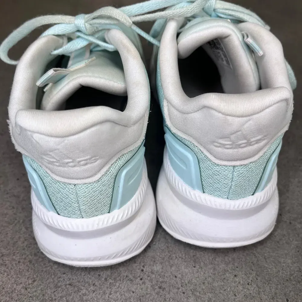 Adidas PLRPath halo mint cloudfoam sneakers youth girls size 2 shoes